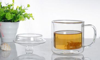 上海寶山酒店裝修：玻璃杯雙層帶蓋多少錢一個？
