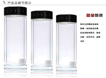 上海寶山酒店裝修：水晶貴族雙層玻璃杯市場價