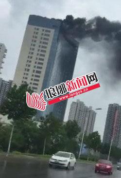 臨沂濱河東路某酒店裝修遇火災事故