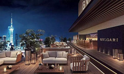 五星度假酒店設計：上海寶格麗酒店