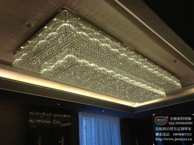 上海連鎖酒店裝修：梅花吸頂燈價格