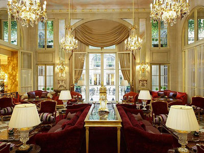 頂級酒店設計：巴黎Ritz Paris和Hotel de Crillon