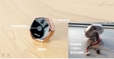 五星級酒店裝潢：智能防盜可視門鈴價格