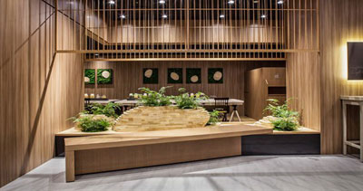 能感受四季變化的設計酒店