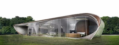 第一棟3D打印自由形態住宅 