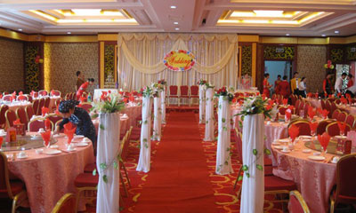 上海閘北區酒店裝修：婚宴大廳設計有哪些要點？