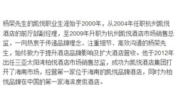 三亞太陽灣柏悅酒店任命楊榮先生為酒店經理